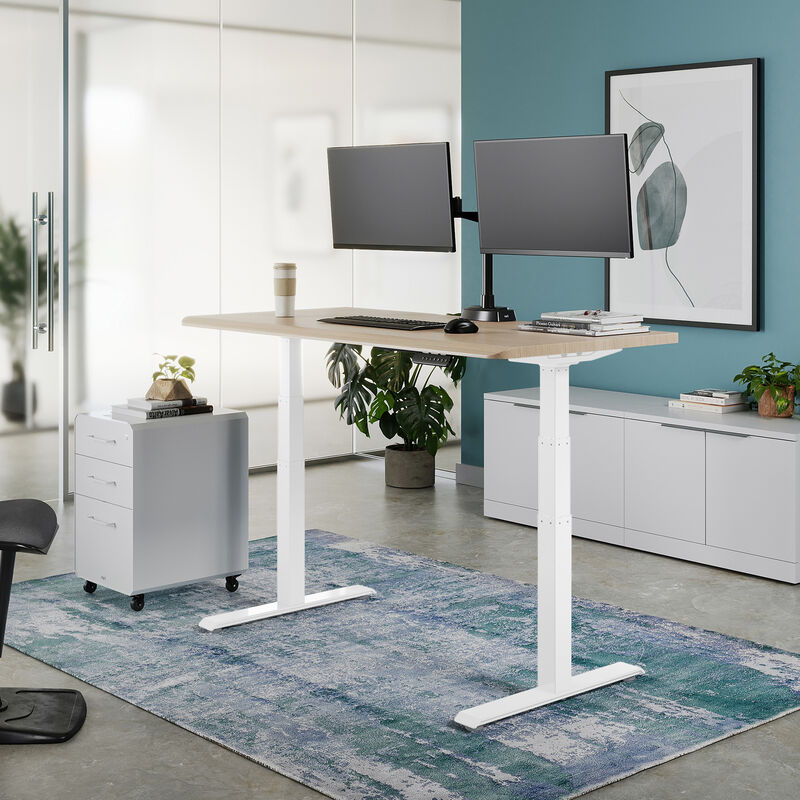 Electric Standing Desk with ComfortEdge&trade; 60x30 image number null